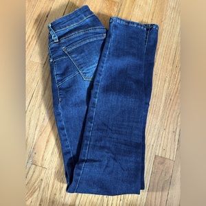 High Rise Denim Stretch Jeans | S.O.N.G Curvy Full Length Jeans Pants